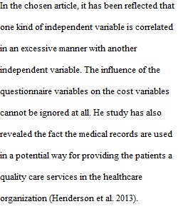 Questionnaire Variables